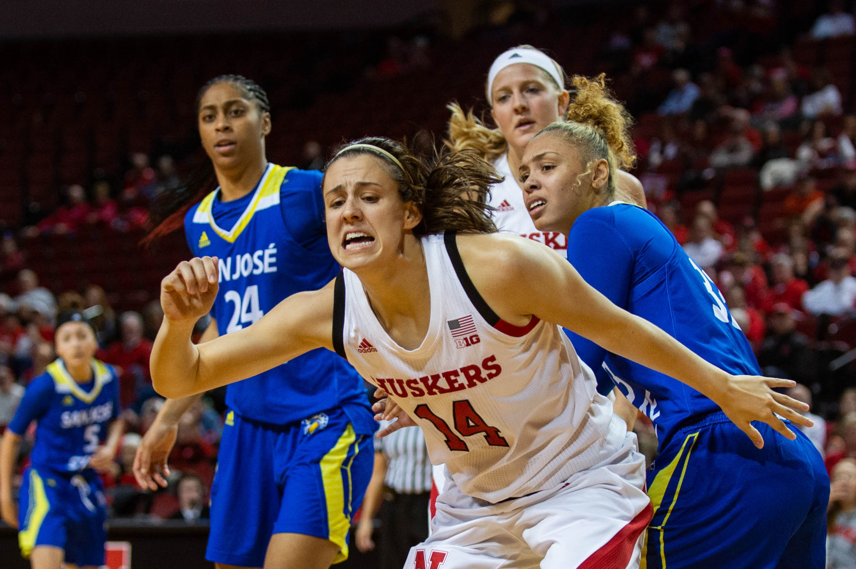 San Jose State vs. Nebraska, 12.8